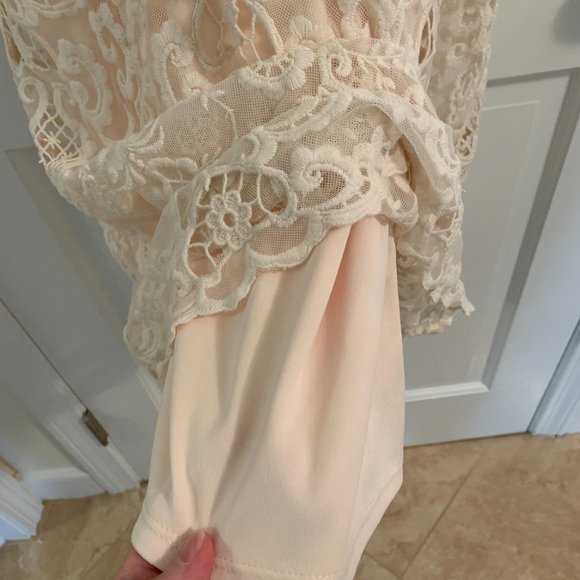 Stunning Off-White Girl's Monteau Los Angeles Dress - Picture 7 of 8